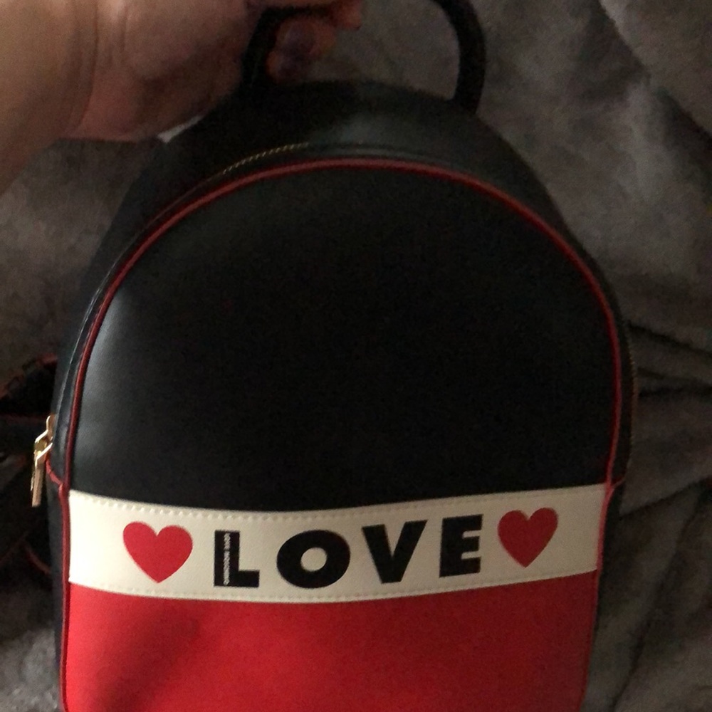 Moschino Love mini back pack New with tags